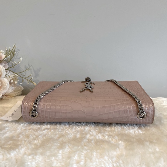 YSL Saint Laurent Medium Kate Tassel Nude Pink Bag - Picture 9 of 13